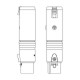 NEUTRIK ADAPTADOR XLR HEMBRA/JACK HEMBRA STEREO NA