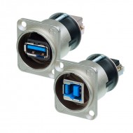 CONECTOR CHASIS USB 3.0 TIPO A-B REVERSIBLE NAUSB3