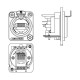 NEUTRIK ETHERCON CHASIS NE8FDV