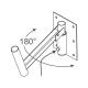 HILEC SOPORTE ALTAVOZ WB-30 HASTA 40 KG 30CM