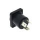 NEUTRIK POWERCON TRUE 1 CHASIS MACHO NAC3MPX-WOT-TOP