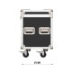 TRITON FLIGHTCASE para 4 Q-BEAM200 o 4 Q-SPOT200 PROBUCKLER