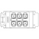 CONTRIK CAJETIN 1 HARTING 16P - 6 POWERCON TRUE 1 -TOP NEUTRIK CPSM-H1-T6