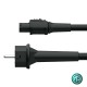 NEUTRIK Cable 1,5m (3x1,5 mm) powerCON TRUE1 TOP- Schuko IP65 TITANEX