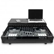 Audibax PRO-1000 Maleta Flight Case para PioneerDDJ-1000 con Laptop y Ruedas