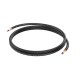 FactorFLEX Cable micro 1 m XLR 3 PIN conectores REAN color negro