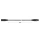 FactorFLEX Cable micro 20 m XLR 3 PIN conectores REAN color negro