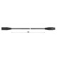 FactorFLEX Cable micro 3 m XLR 3 PIN conectores REAN color negro