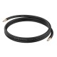 FactorFLEX Cable DMX 20 m XLR 5 PIN conectores REAnegro