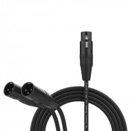 FactorFLEX Cable señal 1,5 m 1 XLR 3 PIN hembra a cho conectores REAN