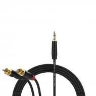 FactorFLEX Cable señal 3 m 2 RCA a 1 mini Jack 