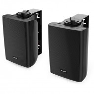 Audibax Elipse 6 Altavoces con Soporte Pared 6"2 Vías 50W RMS NegrasPareja