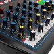 Audibax MG06 USB Mesa Mezclas 6 canales conBluetooth, MP3 ,USB Rec y Efectos