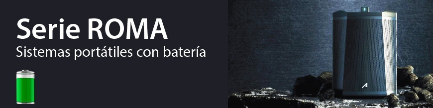 Audio portátil con batería