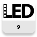 Número de LED: 9