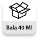 Embalaje completo: bala 40 metros